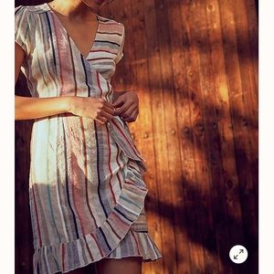 Free People Wrap It Up Mini Dress